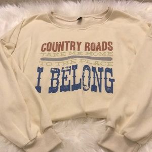 “Country roads take me home”